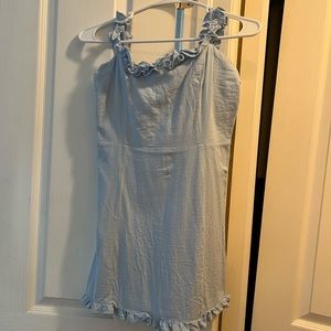 Light blue mini dress